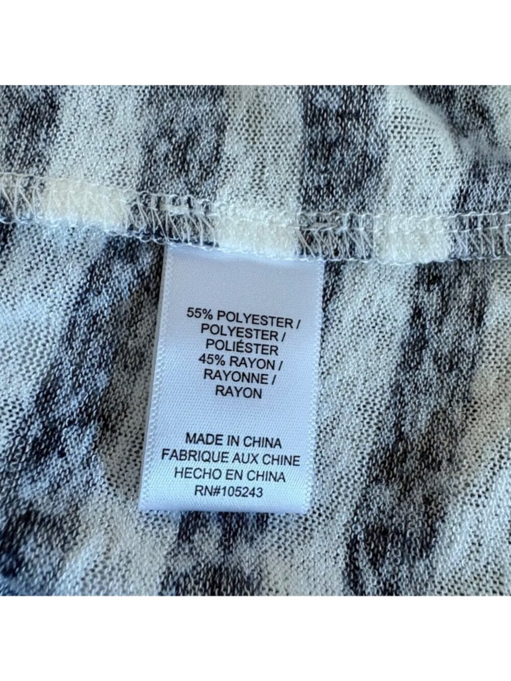 Bobeau Michelle Side Tie Knit Top Indigo Womens Size XL Striped Short Sleeve NEW - Picture 6 of 8